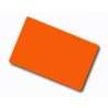 Orange Premium 760 Micron Cards, Coloured Core - Pack of 100