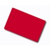 Red Plastic Cards, Coloured Core - 760 Micron (Pack of 100)