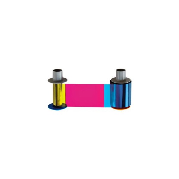 HID 84512 YMCKK colour ribbon for HDP printers (500 image)